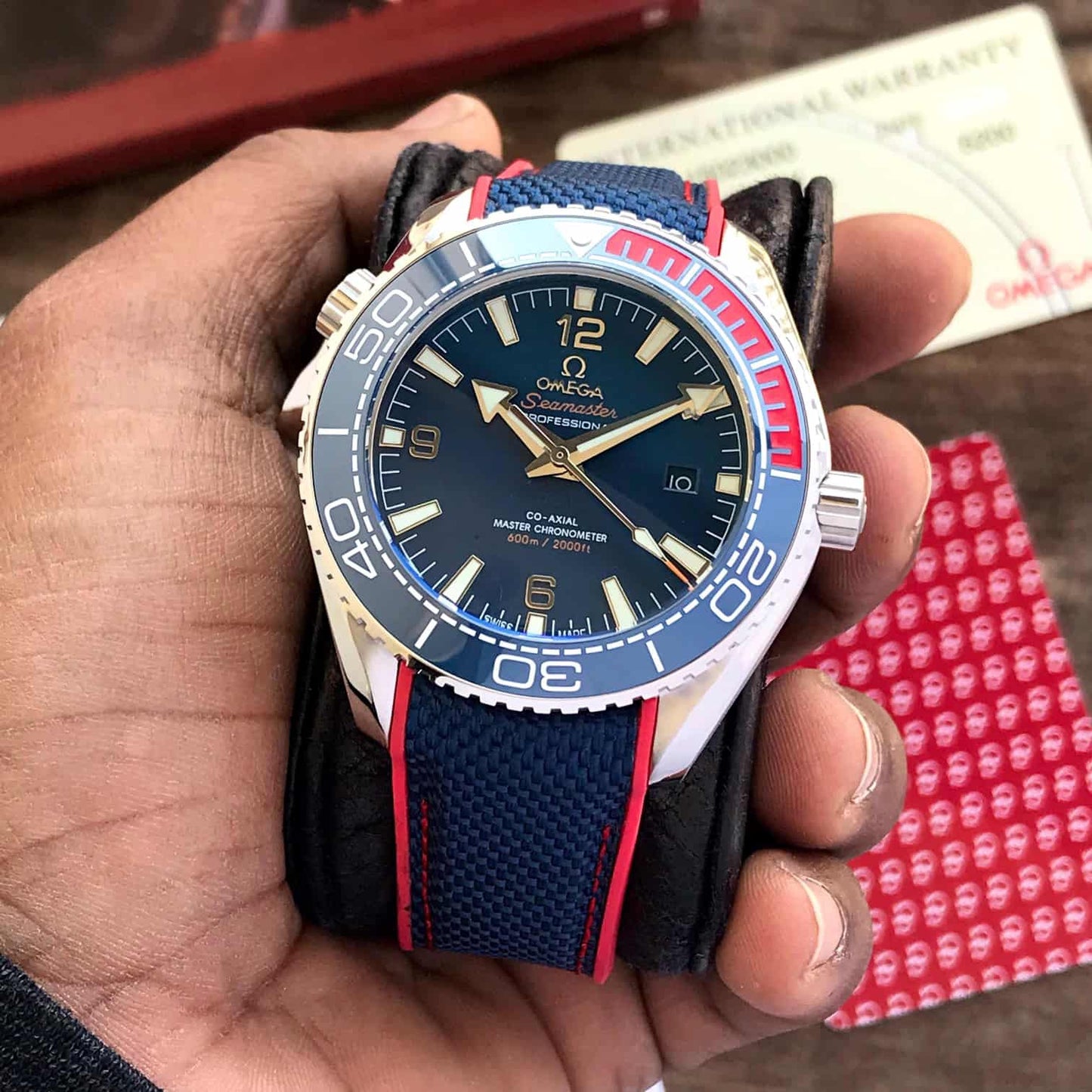 "Omega Seamaster Professional Co-Axial Master Chronometer 45.5mm Men’s Watch – Japanese Automatic Movement 1:1 Super Clone Replica"