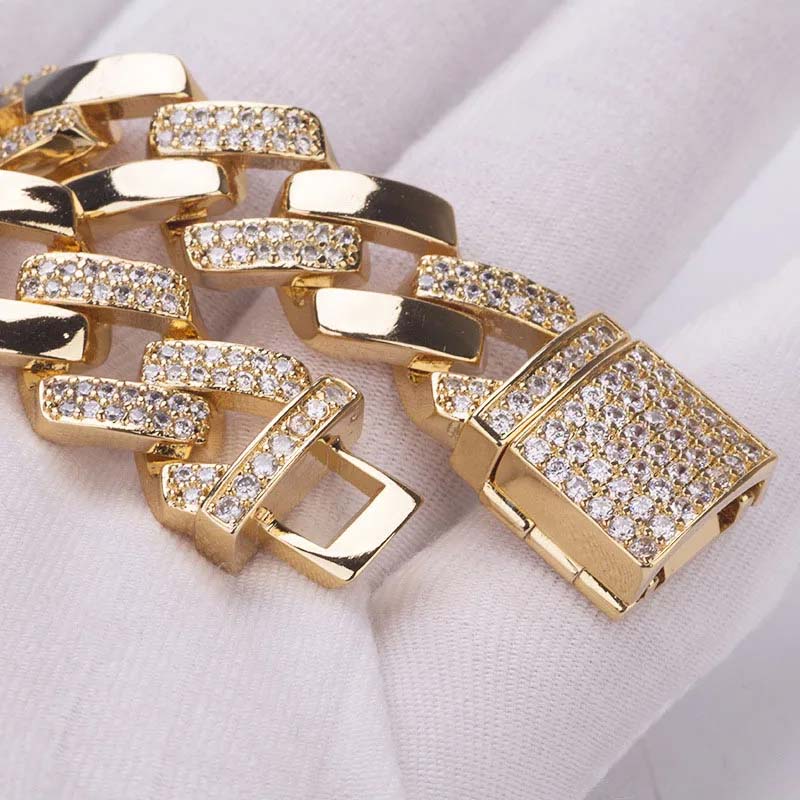 "10mm Moissanite Cuban Link Bracelet – Iced Out VVS Diamond-Look Hip Hop Jewelry for Men & Women"