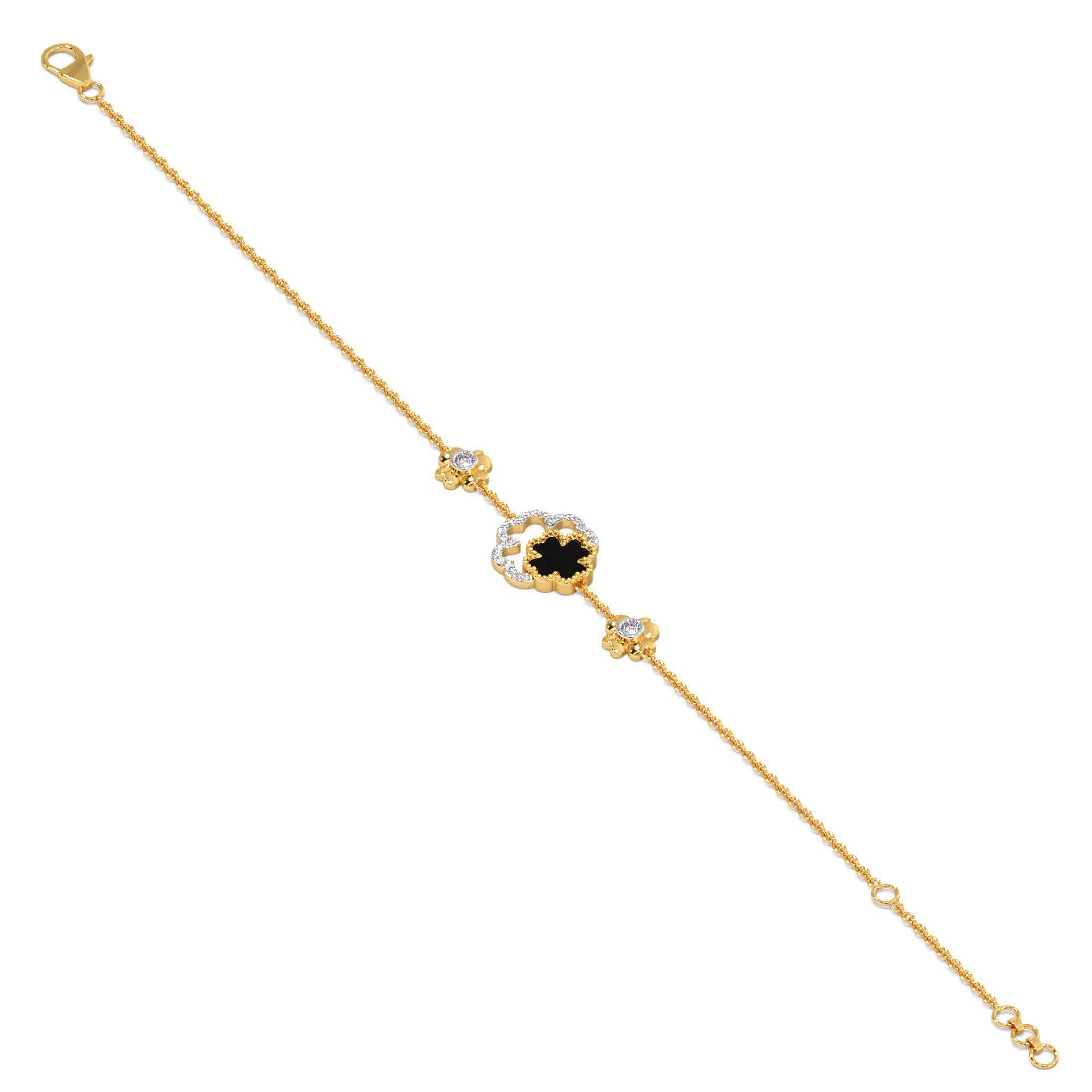 5 mm Moissanite Clover “Spread Love” Diamond Chain Bra – Luxury Body Jewelry for Women in Gold & Silver Finishes