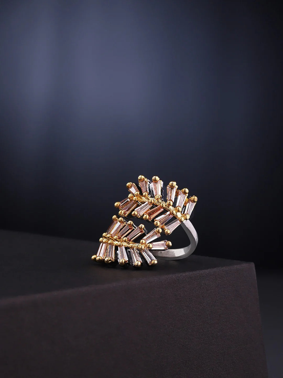 "Artificial Geometric Butterfly Ring for Women | Multicolor Enamel Adjustable Finger Ring – Trendy Fashion Jewelry"
