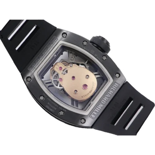 "Richa Mille RM052 Skull 43mm Forged Carbon Men’s Watch – Swiss ETA Manual Movement 1:1 Super Clone Luxury Replica"