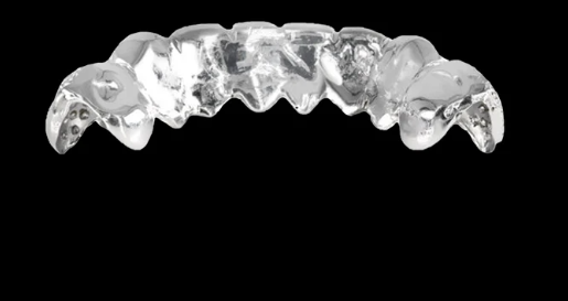 MW Lavish Shinny VVS Moissanite 925 Sterling Silver White Gold Plated Grillz Hip Hop MW_G1013