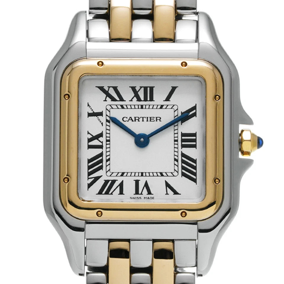"Car Panthère de Cartier Small Model 22mm Yellow Gold Ladies Watch – Swiss ETA Quartz Movement Luxury Replica"
