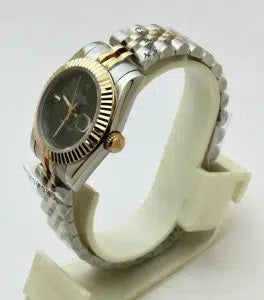 Role Datejust 31mm Grey Dial Women’s Watch with Roman Markers & Two-Tone Bracelet – Swiss ETA Automatic Movement 1:1 Super Clone Replica