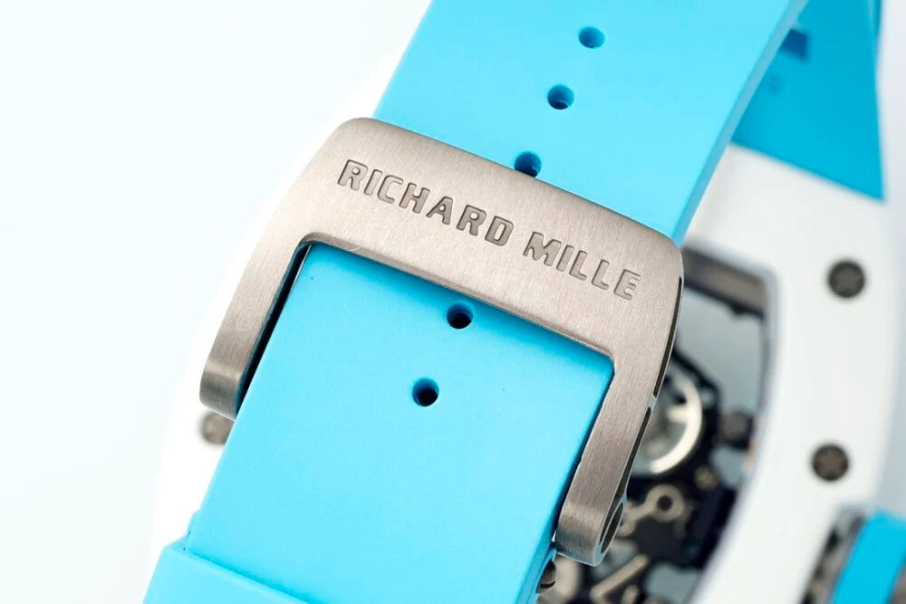 "Richa Mille RM055 Blue Ceramic Skeleton Dial 42mm Men’s Watch – Swiss ETA Automatic Movement 1:1 Super Clone Replica"