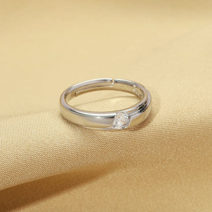 "Artificial Elegant Mystic Stone Ring for Women | Gold-Plated Adjustable Fashion Jewelry"