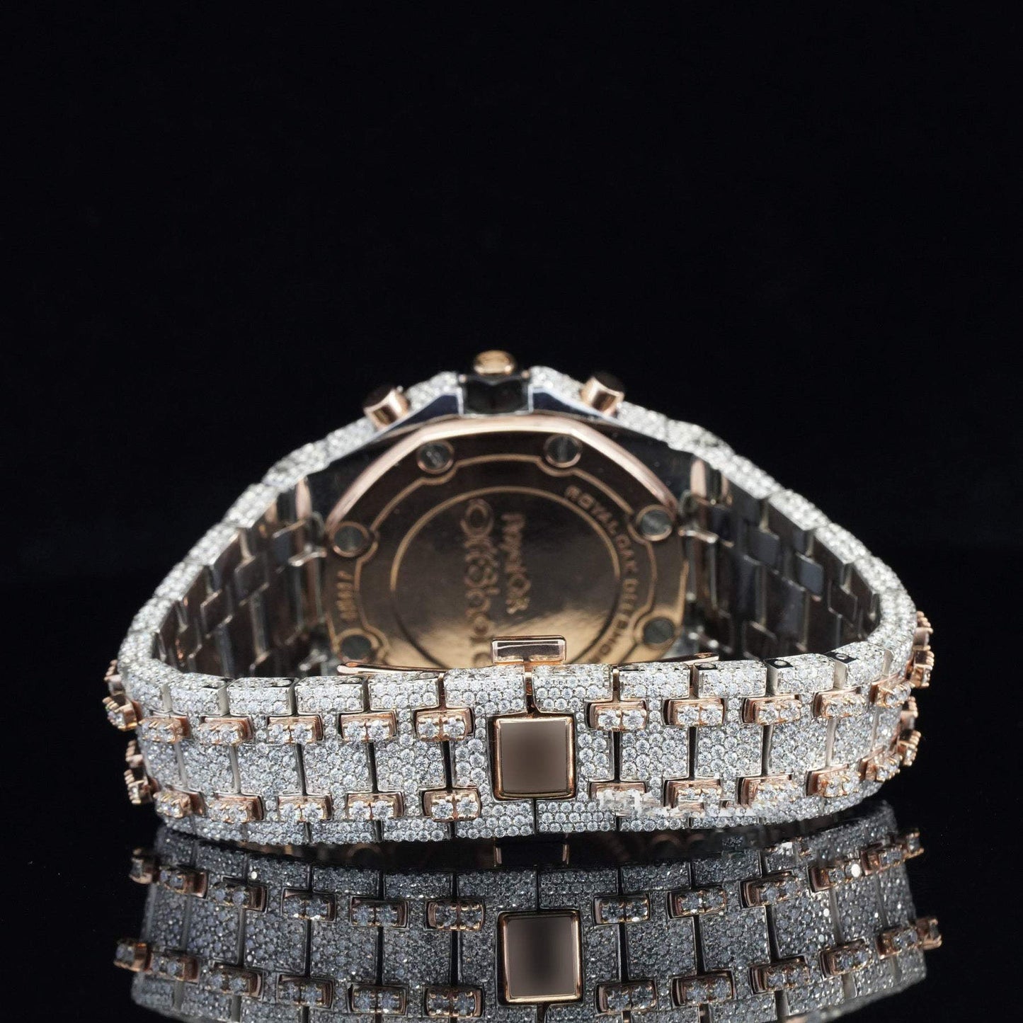 Chronograph Automatic Moissanite Diamond Iced-Out Watch – Luxury Bling Wristwatch for Men with Ultimate Shine