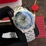 "Omega Seamaster Co-Axial Grey Dial 41mm Stainless Steel Men’s Watch – Japanese Automatic Movement 1:1 Super Clone Replica"