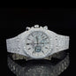 Iced-Out Automatic Moissanite Diamond Wristwatch for Men – Luxury Bling Timepiece with Ultimate Shine & Style