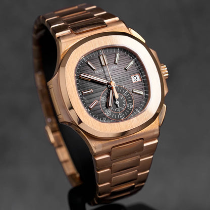 "Pa Philippe Nautilus 5711/1R 40mm Rose Gold Luxury Watch – Swiss ETA Automatic Movement Super Clone Replica"