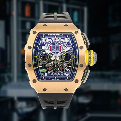 "Richa Mille RM11-03 44.5mm Chronograph Flyback Men’s Watch – Swiss ETA Automatic Movement 1:1 Super Clone Luxury Replica"