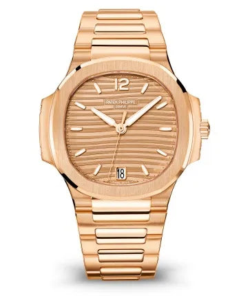 "Pat Philippe Nautilus 7118/1R-001 35.2mm Rose Gold Ladies Watch – Swiss ETA Automatic Movement 1:1 Super Clone Luxury Replica"