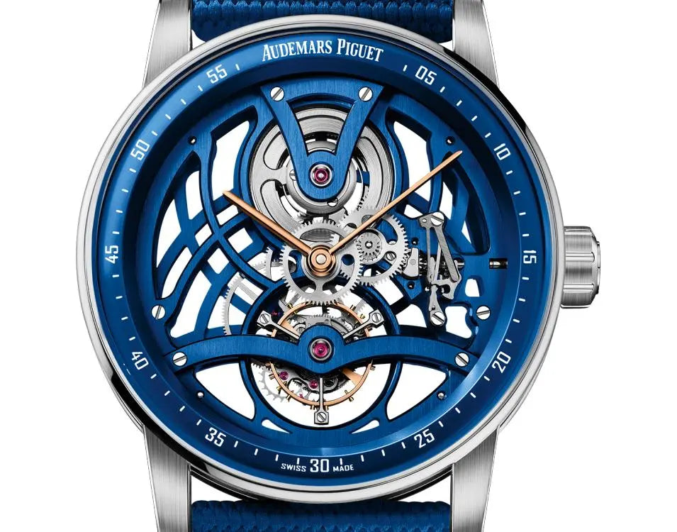 "A P Royal Oak Tourbillon Openworked 41mm 26600NB.OO.D346KB.01 Luxury Skeleton Dial Watch – Swiss ETA Automatic 1:1 Super Clone Replica"