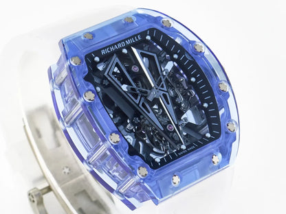 "Rich Mille RM27-02 47mm Tourbillon Rafael Nadal Watch – Swiss ETA Manual Winding Movement 1:1 Super Clone Luxury Replica"