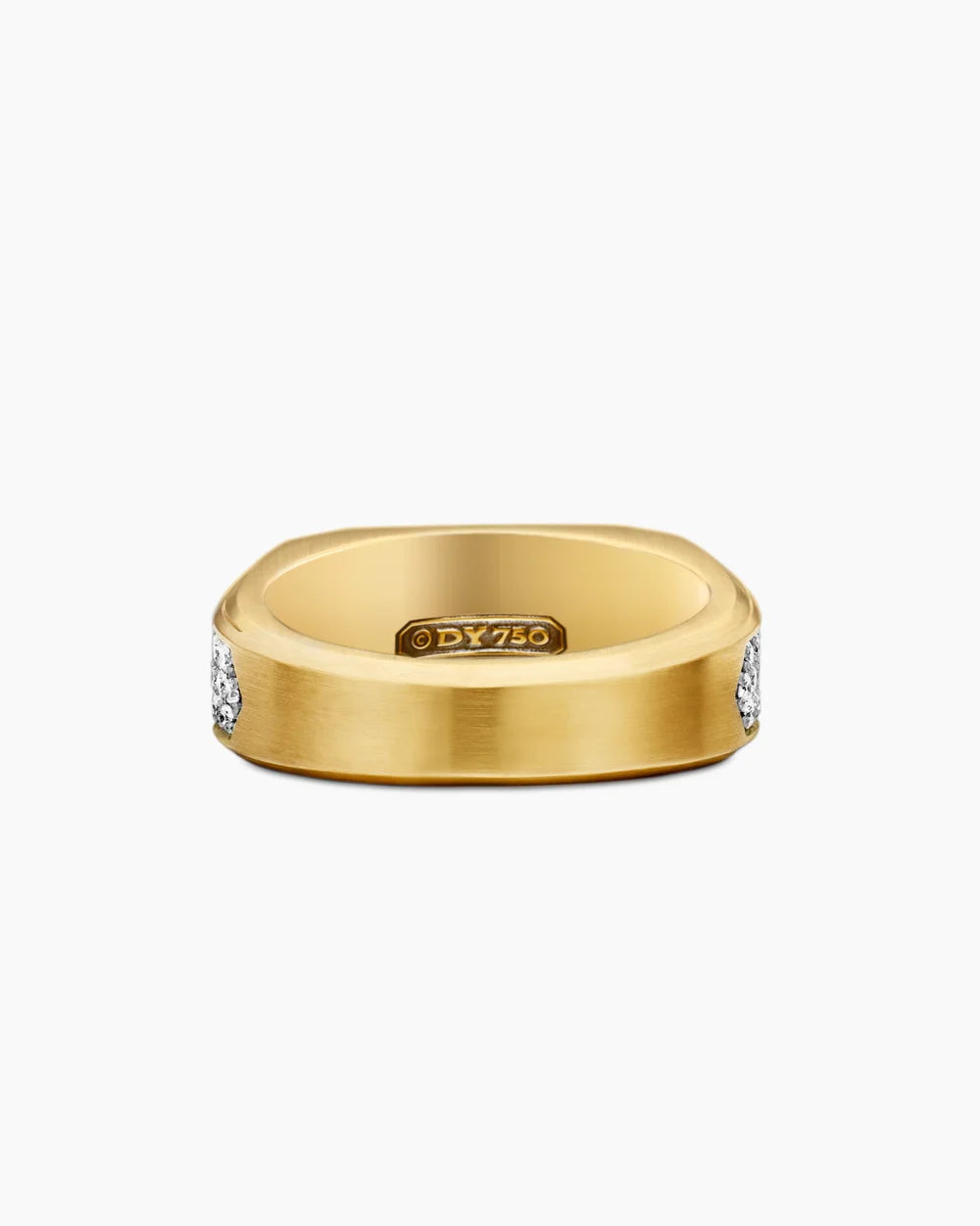 Moissanite Men’s Wedding Band | Gold Diamond Ring for Husband or Dad | Groom Ring | Unique Solid Gold Men’s Ring