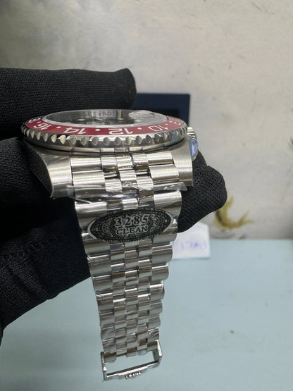 "Ro GMT-Master II 40mm Black Dial Pepsi Bezel 16710 Luxury Watch – Swiss ETA Automatic 1:1 Super Clone Replica"