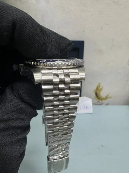 "Ro GMT-Master II 40mm Black Dial Pepsi Bezel 16710 Luxury Watch – Swiss ETA Automatic 1:1 Super Clone Replica"