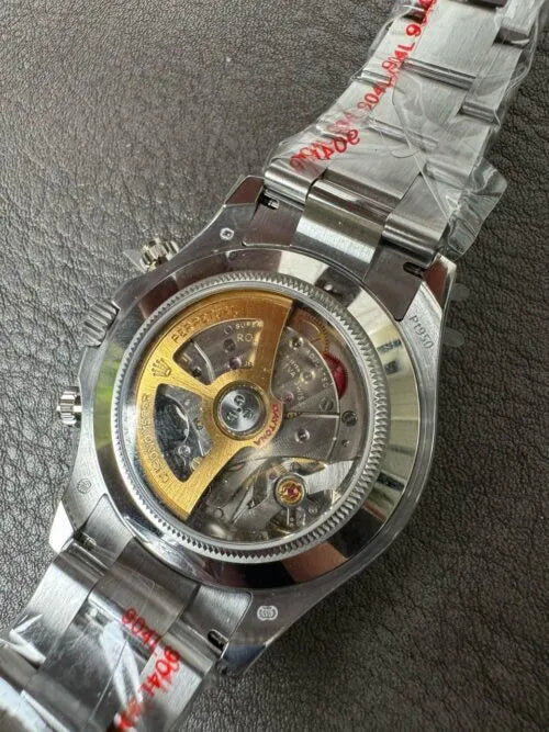 "Ro Daytona 40mm Platinum Blue Dial 126506 Oyster Perpetual Cosmograph Men’s Luxury Chronograph Watch – Swiss ETA Automatic Movement 1:1 Super Clone Replica"