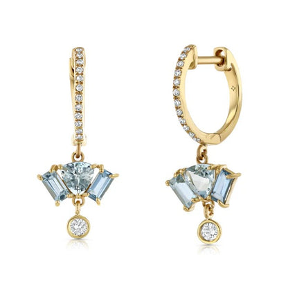 Ocean Fan Earrings - Carly Cushnie