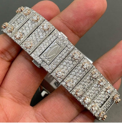 cartier watch moissanite watch vvs d color pass diamond tester