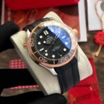 "Omega Seamaster Co-Axial Black Copper Dial 41mm Men’s Watch – Japanese Automatic Movement 1:1 Super Clone Replica"