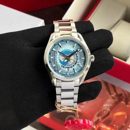 Omega Seamaster Aqua Terra World Map Dial Men’s Watch – Swiss ETA Automatic Movement 1:1 Super Clone Luxury Replica