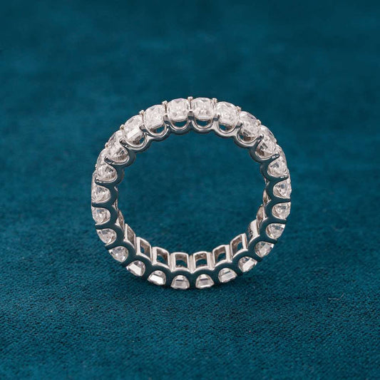 "Moissanite Double Halo Signet Ring – Iced Out VVS D-Color 925 Sterling Silver Statement Ring for Men"