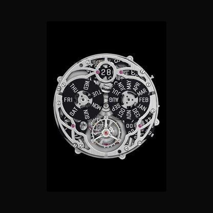 "A P Ultra-Complication Universelle 42mm 26398BC.OO.D002CR.04 White Gold Skeleton Dial Luxury Watch – Swiss ETA Automatic 1:1 Super Clone Replica"