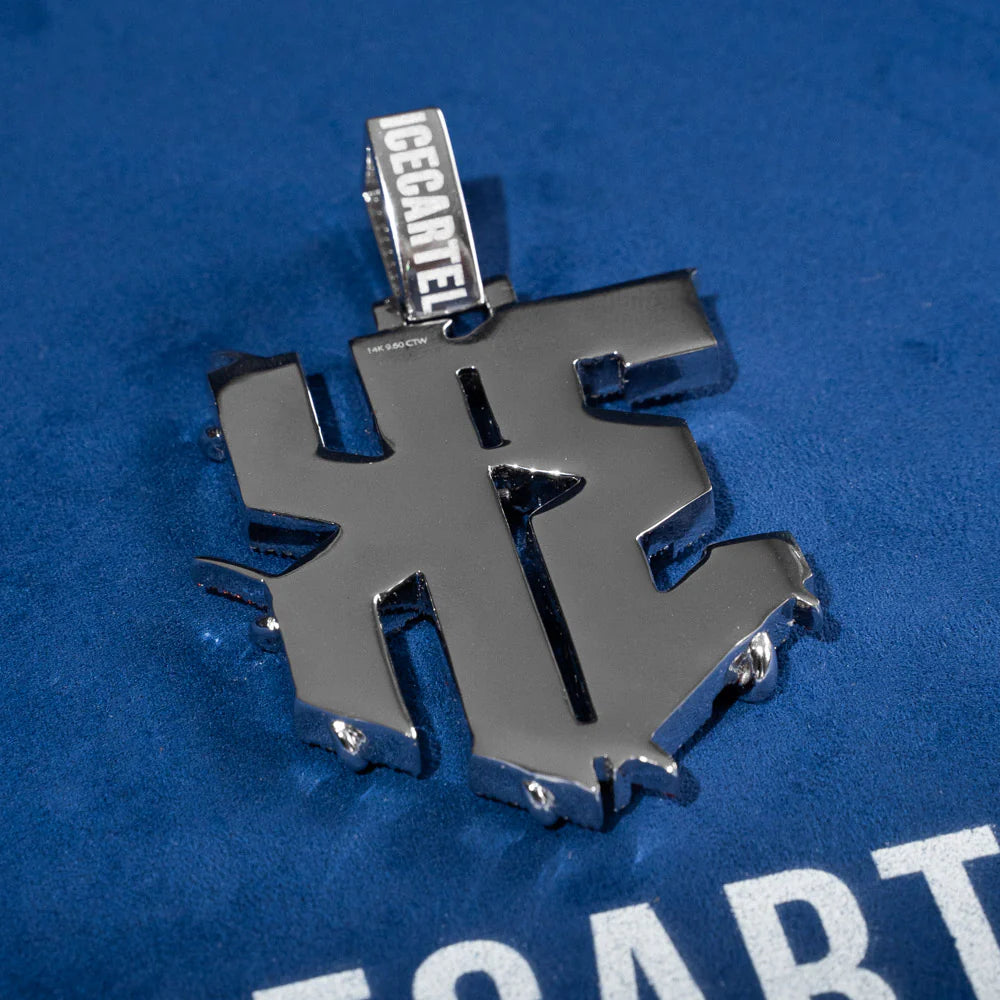 “3K” Custom Moissanite Pendant – Iced Out Diamond-Look Personalized Hip Hop Necklace Jewelry