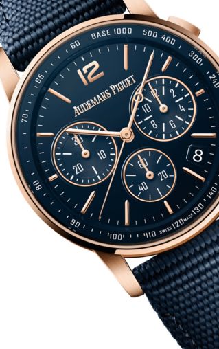 "A P Royal Oak Offshore Selfwinding Chronograph 42mm 26393OR.OO.A027KB.01 Blue Dial Rose Gold Luxury Watch – Swiss ETA Automatic 1:1 Super Clone Replica"