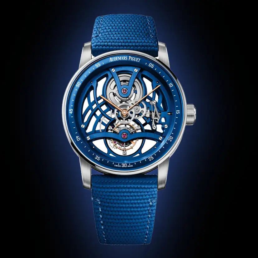 "A P Royal Oak Tourbillon Openworked 41mm 26600NB.OO.D346KB.01 Luxury Skeleton Dial Watch – Swiss ETA Automatic 1:1 Super Clone Replica"