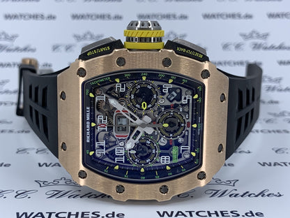 "Richa Mille RM11-03 44.5mm Chronograph Flyback Men’s Watch – Swiss ETA Automatic Movement 1:1 Super Clone Luxury Replica"