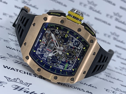 "Richa Mille RM11-03 44.5mm Chronograph Flyback Men’s Watch – Swiss ETA Automatic Movement 1:1 Super Clone Luxury Replica"