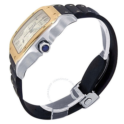 "Car Santos de Cartier 39.8mm WSSA001 GJ Silver Dial Men’s Stainless Steel Luxury Watch – Swiss ETA Automatic Movement 1:1 Super Clone Replica"