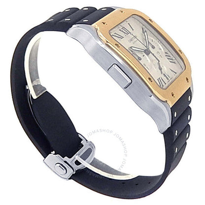 "Car Santos de Cartier 39.8mm WSSA001 GJ Silver Dial Men’s Stainless Steel Luxury Watch – Swiss ETA Automatic Movement 1:1 Super Clone Replica"