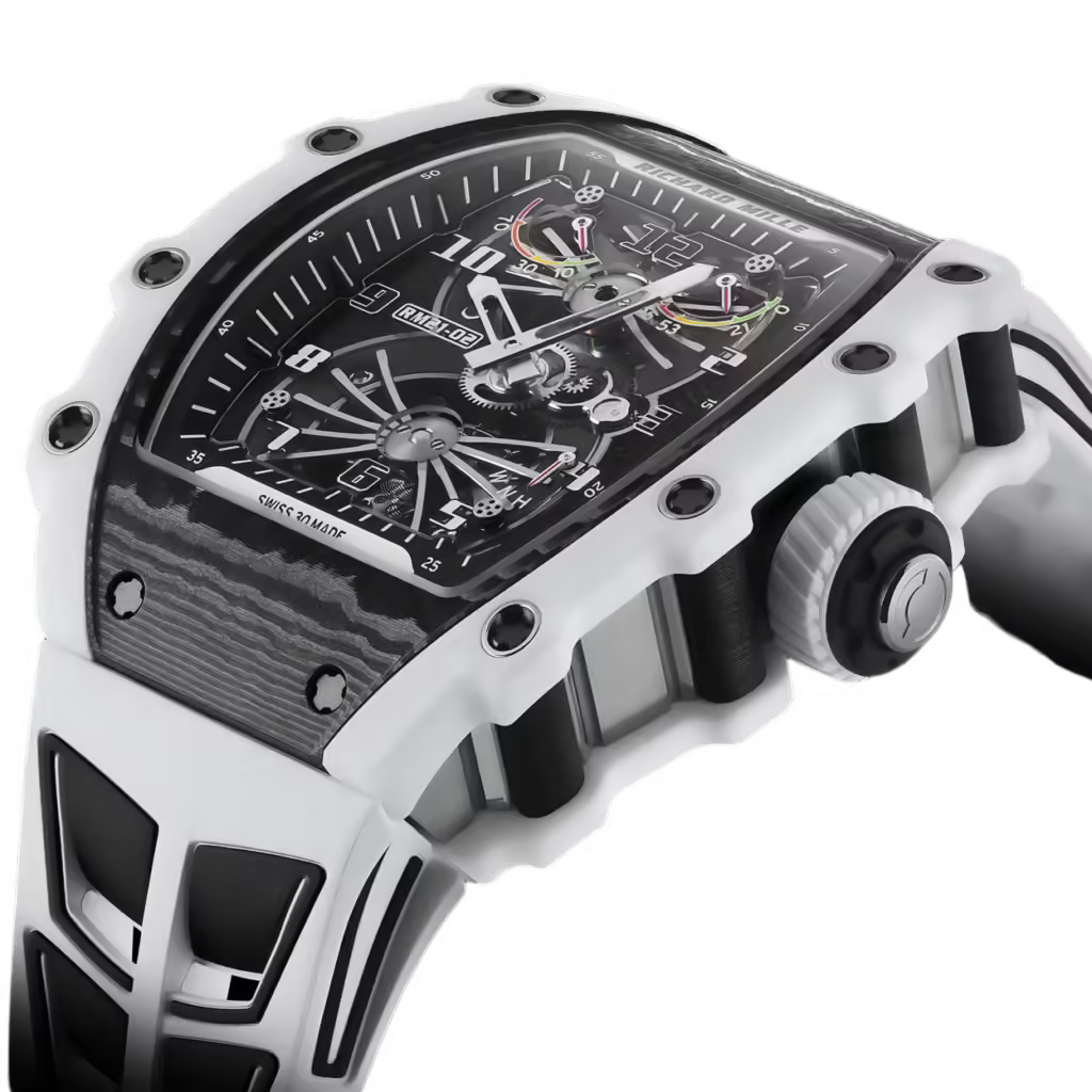 "Richa Mille RM21-02 Tourbillon Aerodyne 42mm Limited Edition – Swiss ETA Manual Winding Movement Super Clone Luxury Replica"