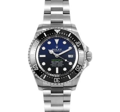 "Ro Deepsea Sea-Dweller 44mm Black & Blue Dial Stainless Steel Professional Diver’s Luxury Watch – Swiss ETA Automatic 1:1 Super Clone Replica"