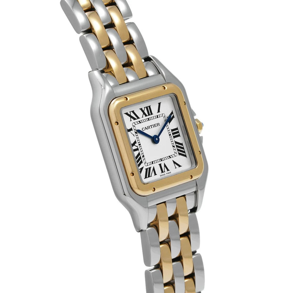 "Car Panthère de Cartier Small Model 22mm Yellow Gold Ladies Watch – Swiss ETA Quartz Movement Luxury Replica"