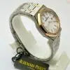 "Aude Piguet Royal Oak 34mm Diamond Bezel White Mother of Pearl Dial Dual-Tone Ladies Watch – Swiss ETA Quartz Movement | 1:1 Super Clone Luxury Replica"