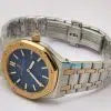 "Aude Piguet  Royal Oak 34mm Blue Dial Dual-Tone Ladies Watch – Swiss ETA Quartz Movement | 1:1 Super Clone Luxury Replica"